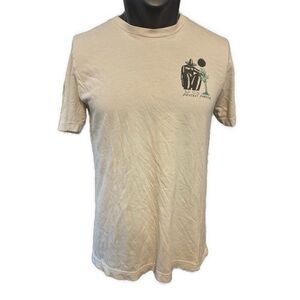 parks project Men’s Ivory Protect Parks Short Sleeve Graphic T Shirt Top Large